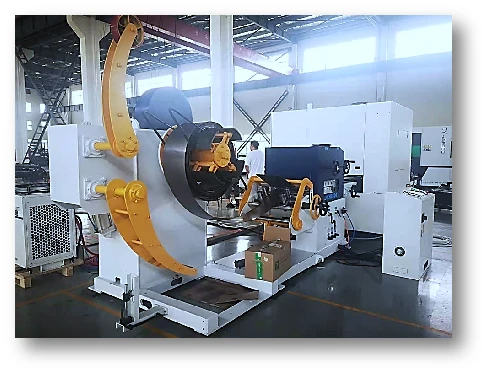 Material Coiling Laser Cutting Production Line