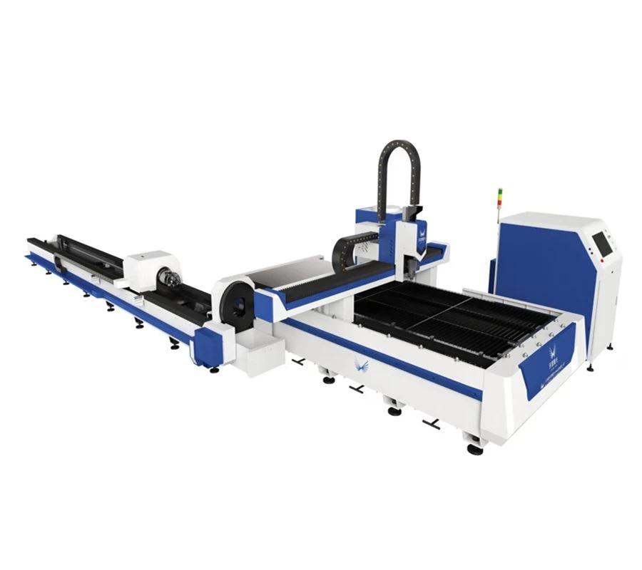 Macchina da taglio laser integrata per fogli e tubi in Cina
